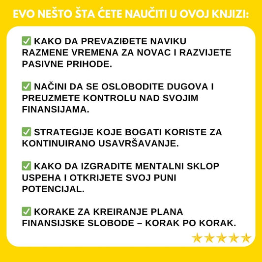 Najprodavaniji priručnik za otkrivanje tajne puta ka finansijskoj slobodi – knjiga koja će vam promeniti život