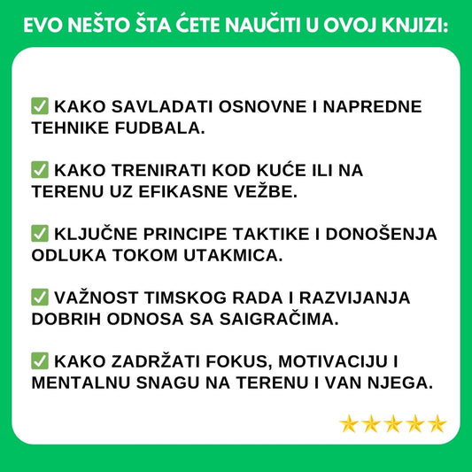 E-VERZIJA! Najprodavniji vodič za fudbalske legende: Sve što treba za uspeh na terenima + BONUSI