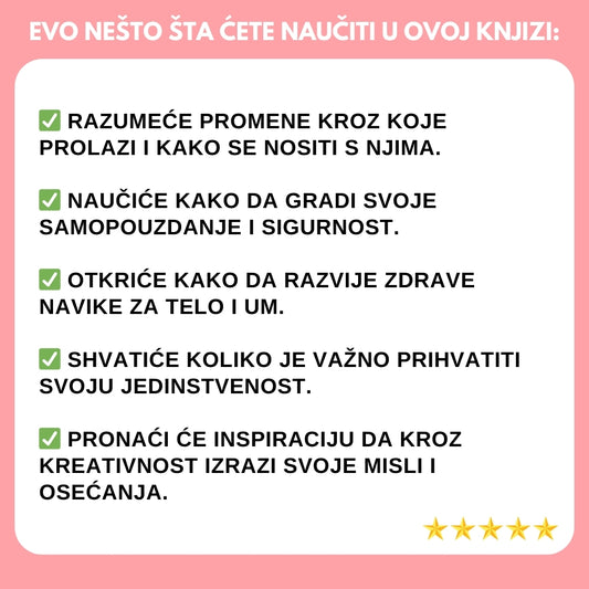 Najprodavniji vodič za bezbrižno odrastanje: Sve što devojčica treba da zna u uzrastu od 8 do 12 Godina