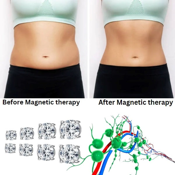 LIMKA magnetne naušnice — srebrna i crna