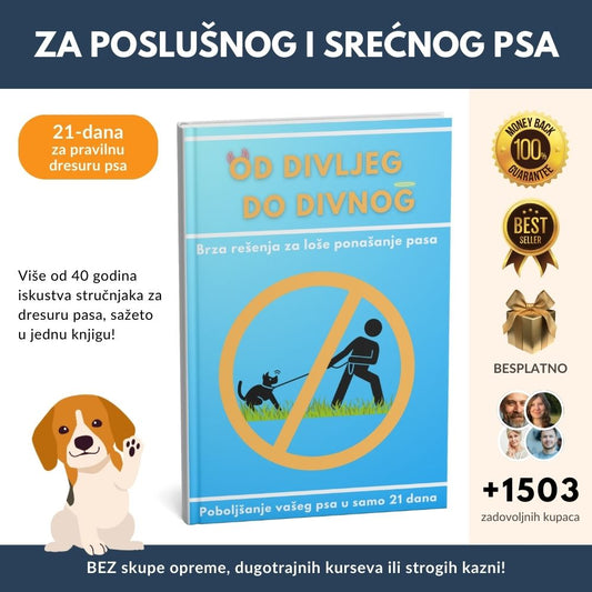 za poslušnog i srećnog psa