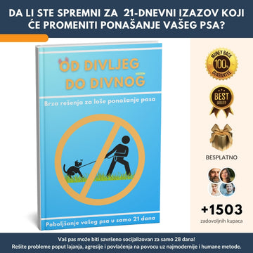 Najprodavaniji priručnik za rešavanje SVIH problema u ponašanju vašeg psa za samo 21 dan