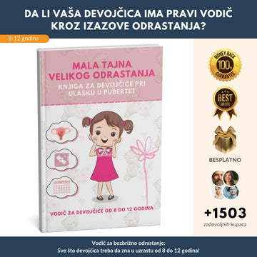 Najprodavniji vodič za bezbrižno odrastanje: Sve što devojčica treba da zna u uzrastu od 8 do 12 Godina