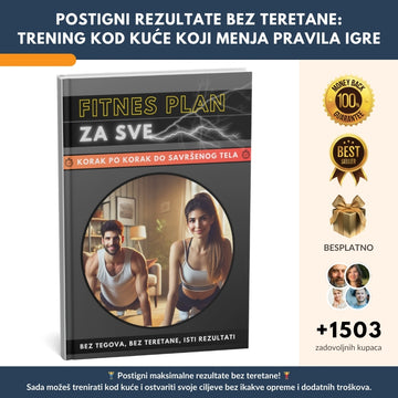 Najprodavnija i najbrža put do super tela: Započnite transformaciju uz samo 30 minuta dnevno!