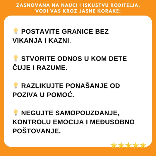 Vaspitna revolucija koja menja porodicu za 7 dana ili manje! + BONUS