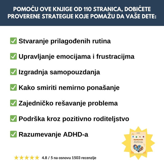 Najprodavaniji vodič za roditelje otkriva REVOLUCIONARAN pristup koji pomaže deci, da budu smirenija i fokusiranija + BESPLATAN BONUS!