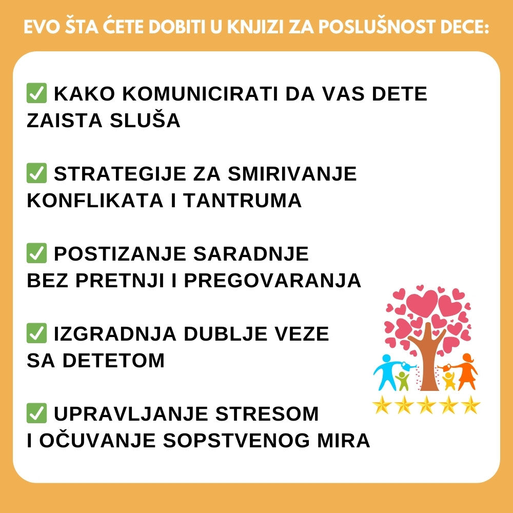 Knjiga za poslusnost dece