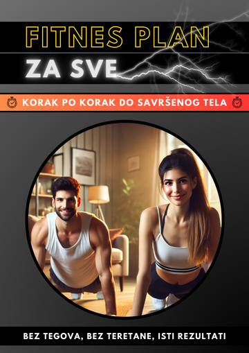 JEDINSTVEN POPUST - Najprodavaniji e-VODIČ ZA SUPER TELO: Započnite transformaciju uz samo 30 minuta dnevno