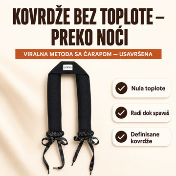 LOKNA traka za kovrdže bez toplote