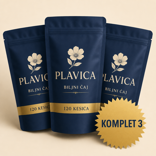 PLAVICA komplet od 3 pakovanja