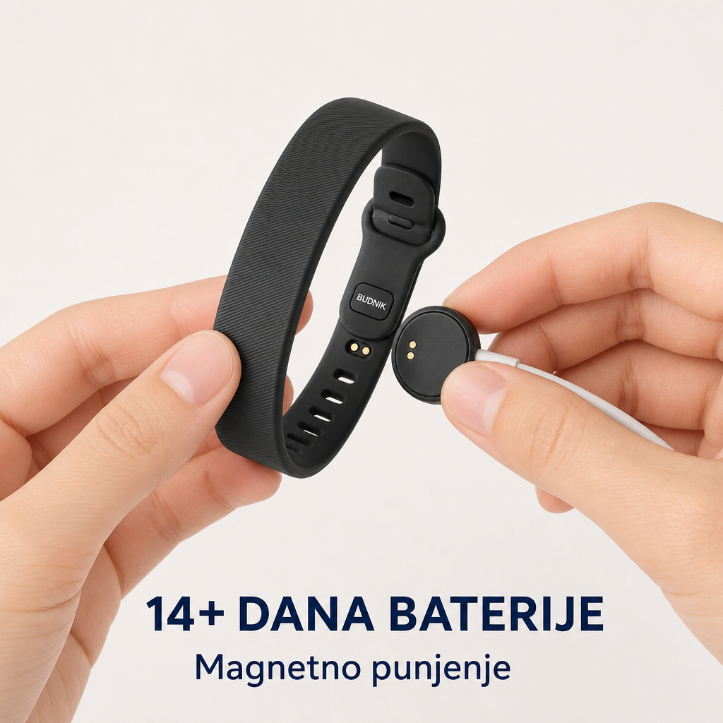 Magnetno punjenje i 14+ dana baterije