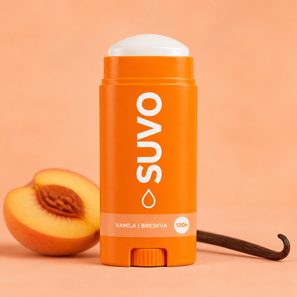 SUVO antiperspirant stik — Vanila i breskva