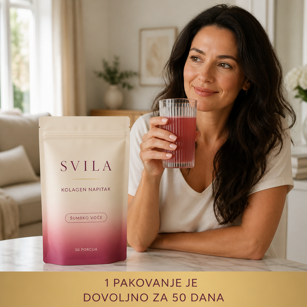 Jedno pakovanje SVILA kolagena dovoljno je za 50 dana