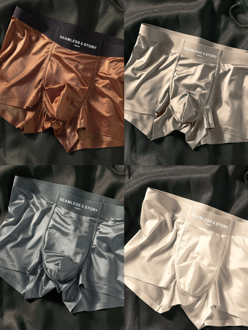 LUKSUZNE OVČIJE (Ice Silk) MUŠKE BOKSERICE | ANTIBAKTERIJSKA POSTAVA OD MULBERRY SVILE