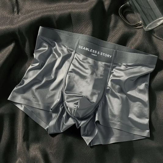 LUKSUZNE OVČIJE (Ice Silk) MUŠKE BOKSERICE | ANTIBAKTERIJSKA POSTAVA OD MULBERRY SVILE
