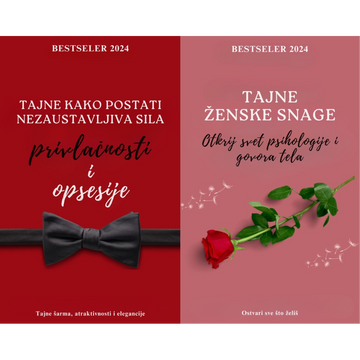 🔴 Femme Fatale e-PREMIUM paket: Tajne ženske moći + Kako postati nezaustavljiva sila (PDF)